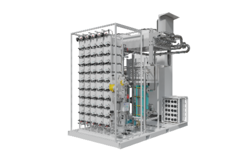 Multi core water electrolysis hydrogen production device-AEM Flex 120