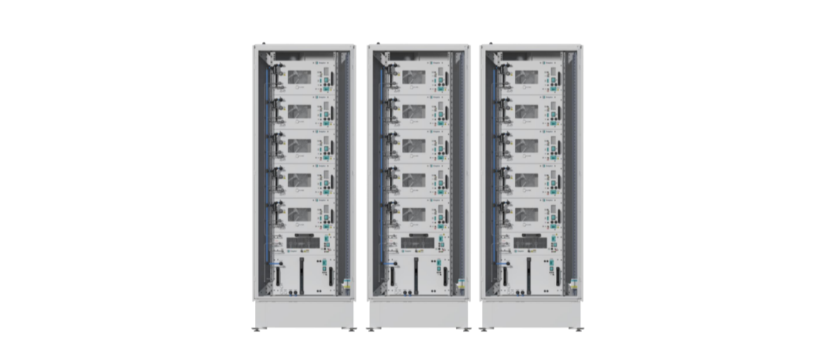 Cabinet type water electrolysis hydrogen production device