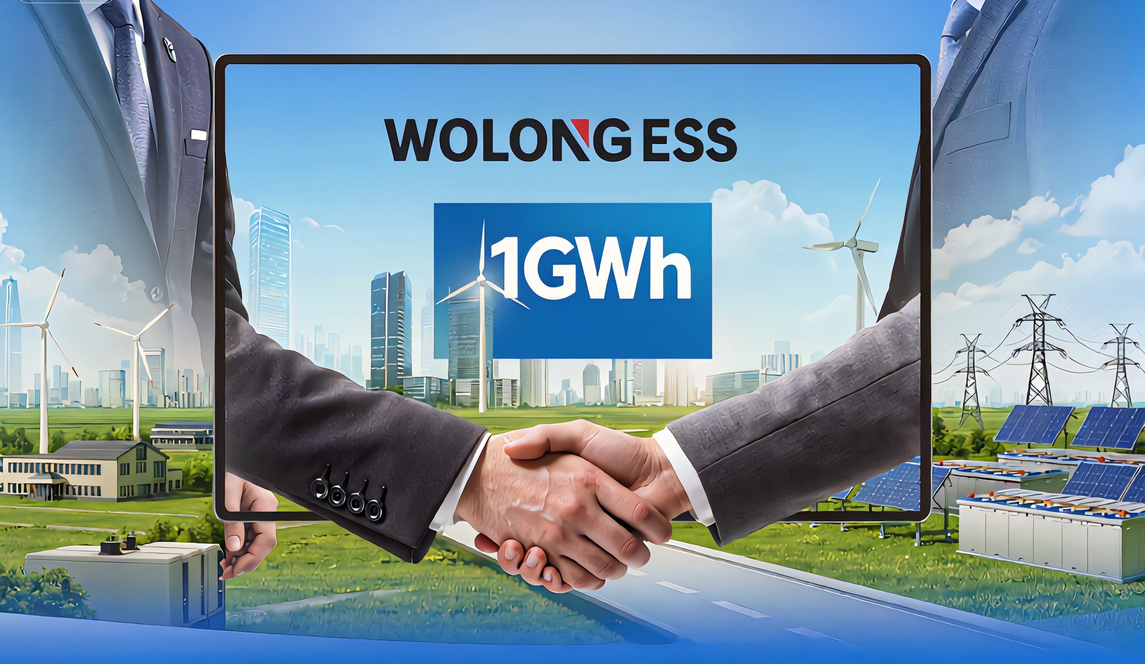 WOLONG ESS signed a 1GWh energy storage cooperation agreement in Europe to accelerate the overseas layout of energy storage