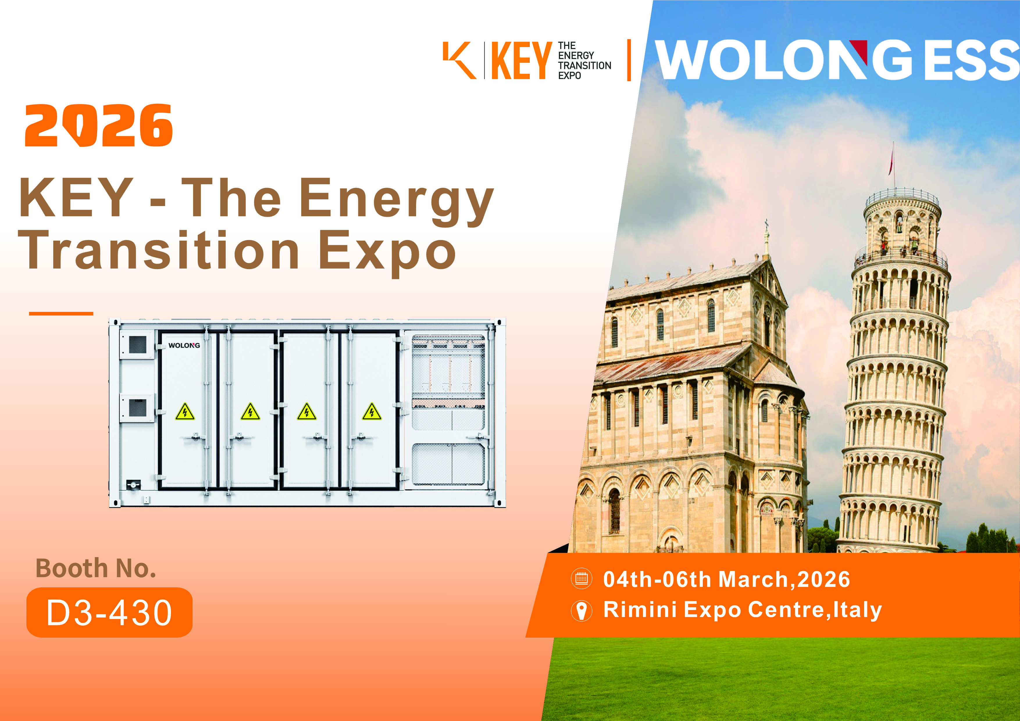 Exhibition Forecast | WOLONG ESS meet you at Italy